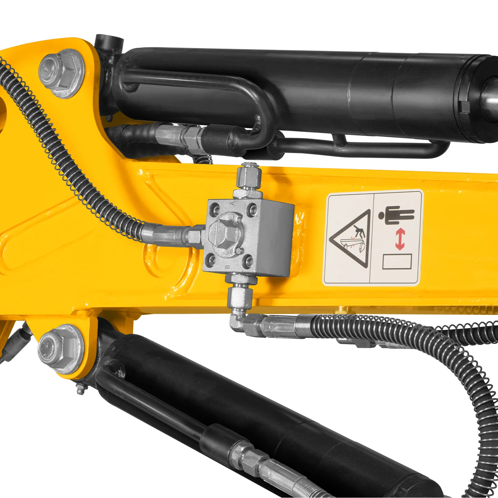 Mini Compact Excavator B&S VANGUARD 408cc 14hp Engine,  65.7" Max. Digging Depth,  2370 LBS Operating Weight,  MEC10 - Image 5