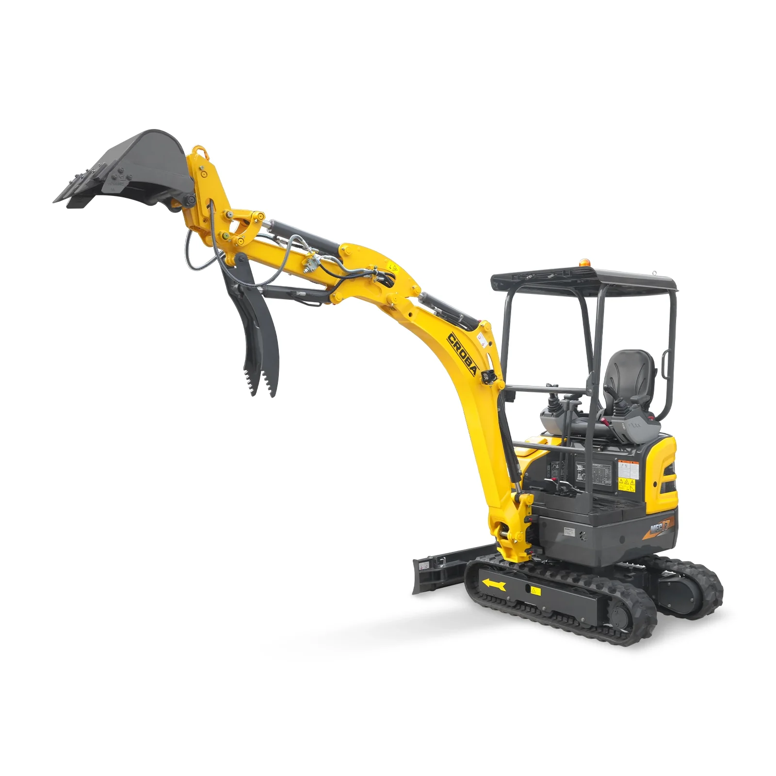 Mini Compact Excavator Kubota D902 Engine,  95" Max. Digging Depth,  4190 LBS Operating Weight,  MEC17PRO - Image 17