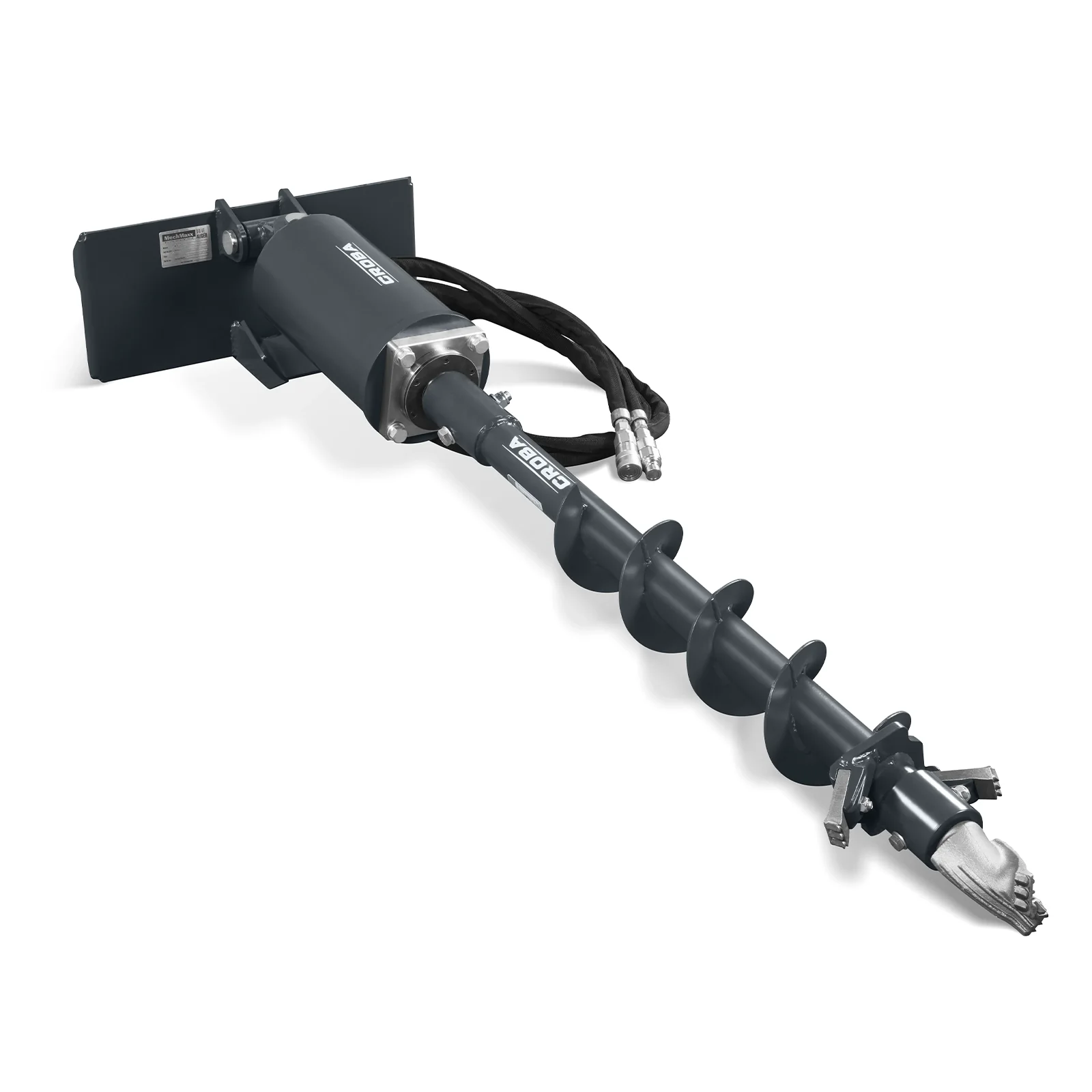 Mini Skid Steer Drive Auger with 6" ,  9" ,  12" Dia. Auger Bits - Image 12