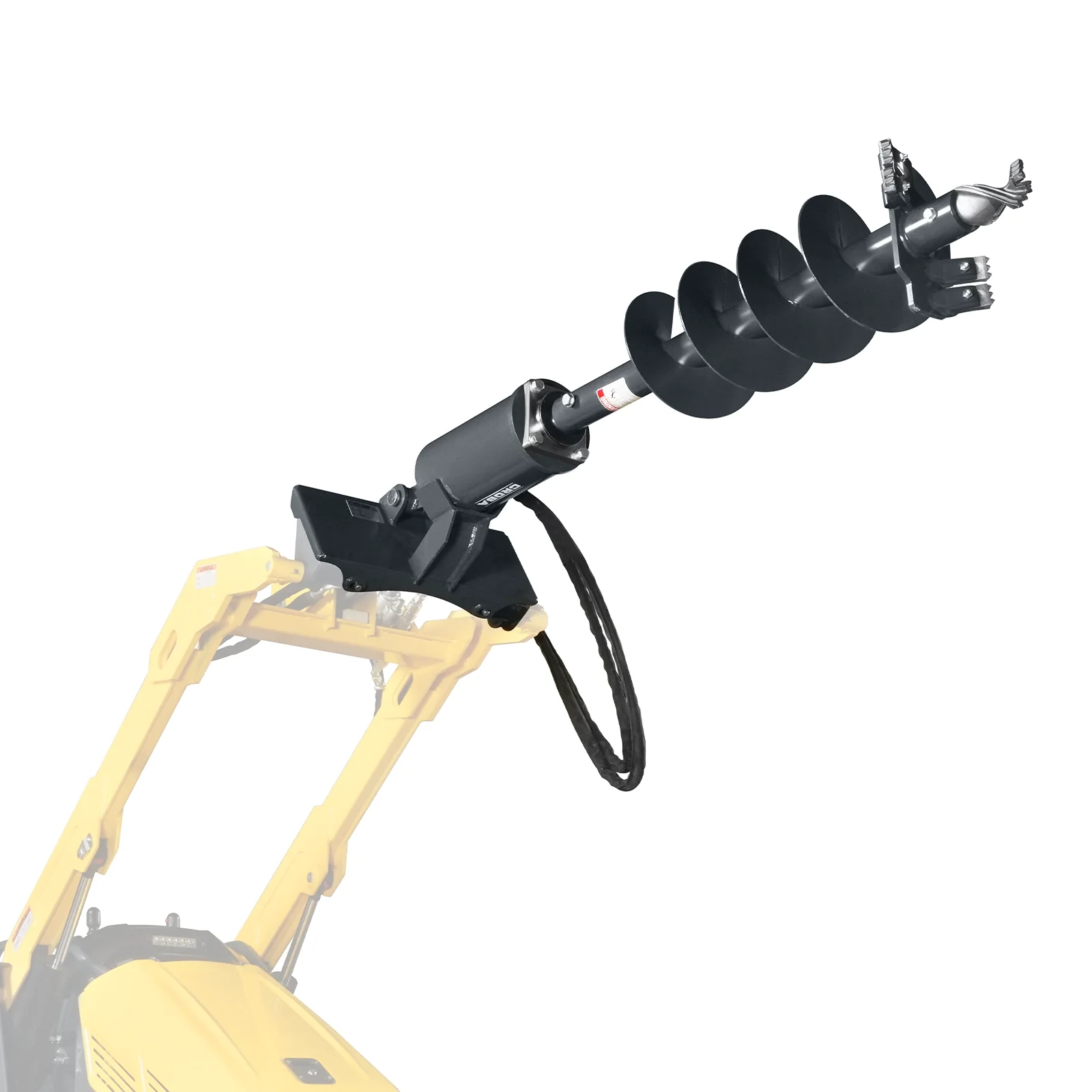 Mini Skid Steer Drive Auger with 6" ,  9" ,  12" Dia. Auger Bits - Image 20