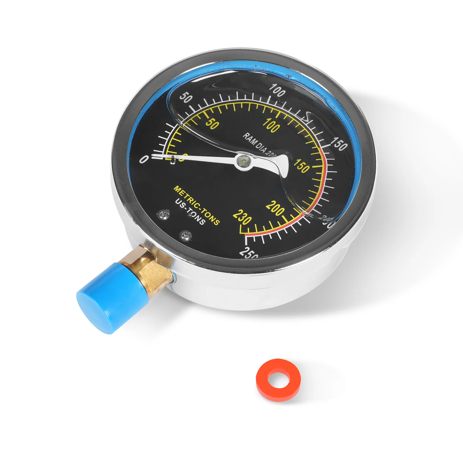 ( 1 Pack / 1 Pcs ) Pressure Gauge for 150T Shop Press (for SKU: 200067) - Image 2