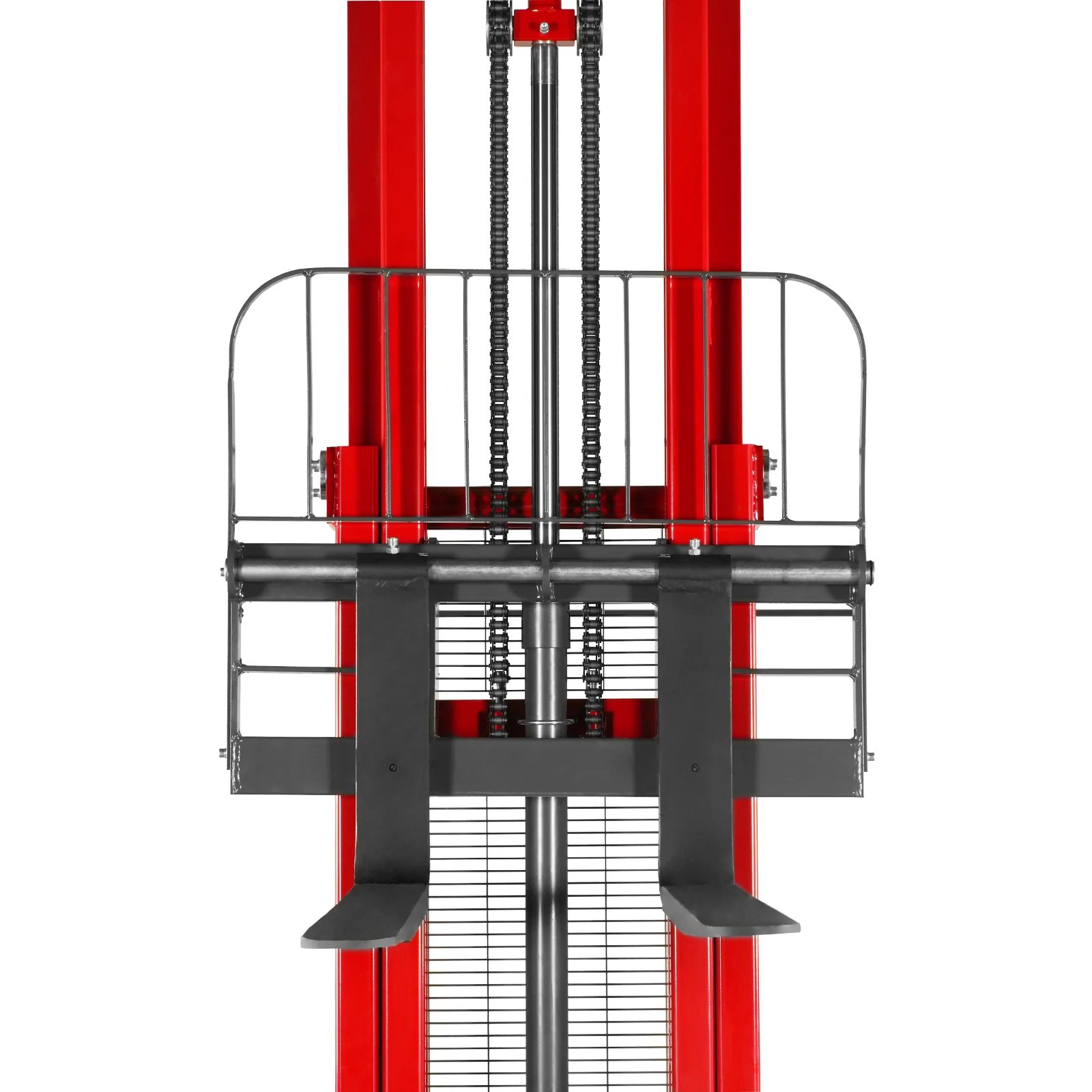 3300lbs Semi-Electric Straddle Stacker,  138" Lift,  Adjustable Legs & Forks,  S33-138S - Image 16