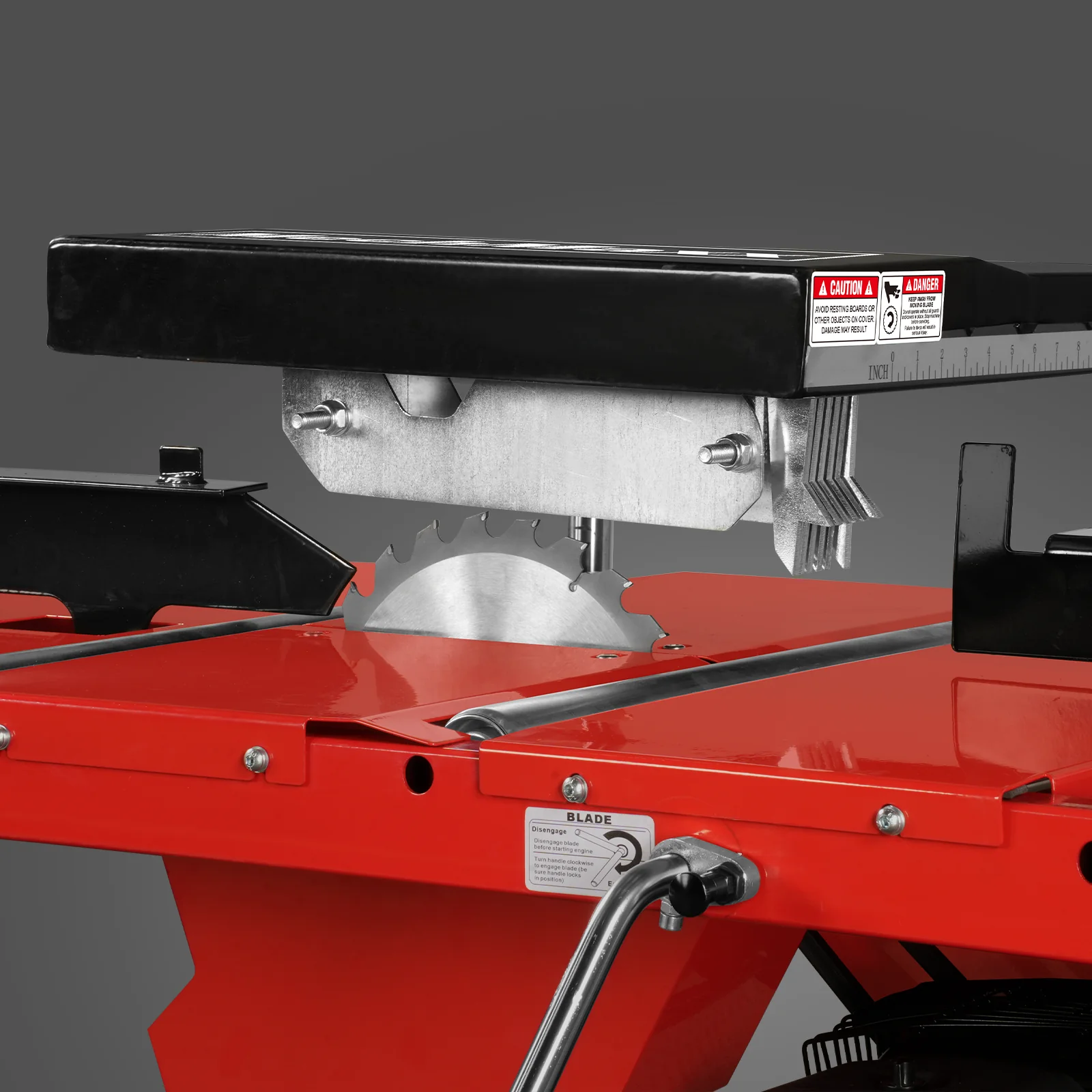 10" Blade 12'' Max Cutting Width Gasoline Engine Powered Single Blade Edger,  SBE50 - Image 5