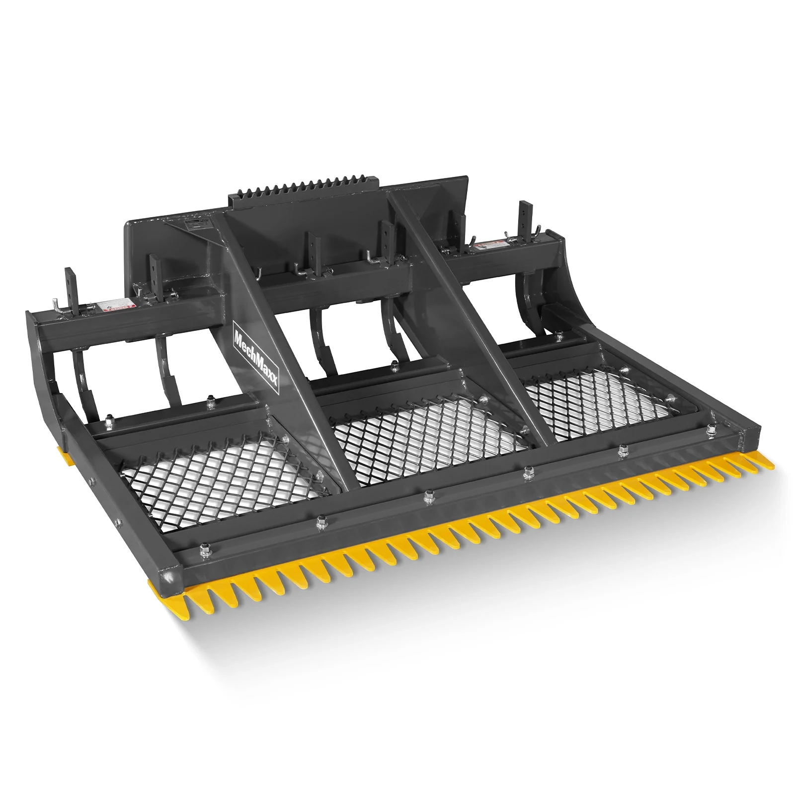 72" Skid Steer Land Plane with 7 Adjustable Scarifier Shanks, Removable Sift Screen and Bolt-On Cutting Blades, SSLP72 - Image 12