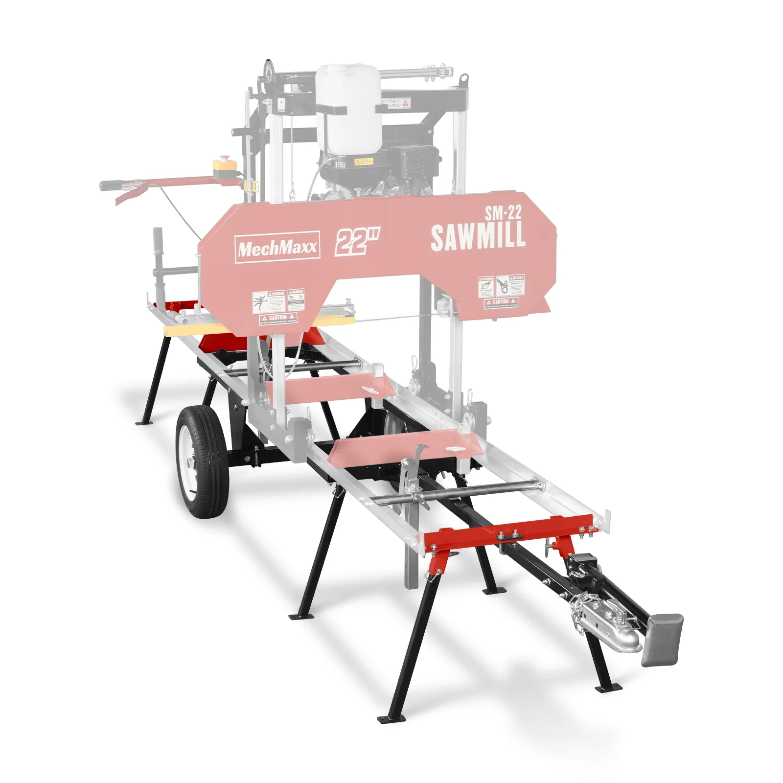 SM-22 Trailer Combo Kit for 13' Track Length Sawmill - Image 11