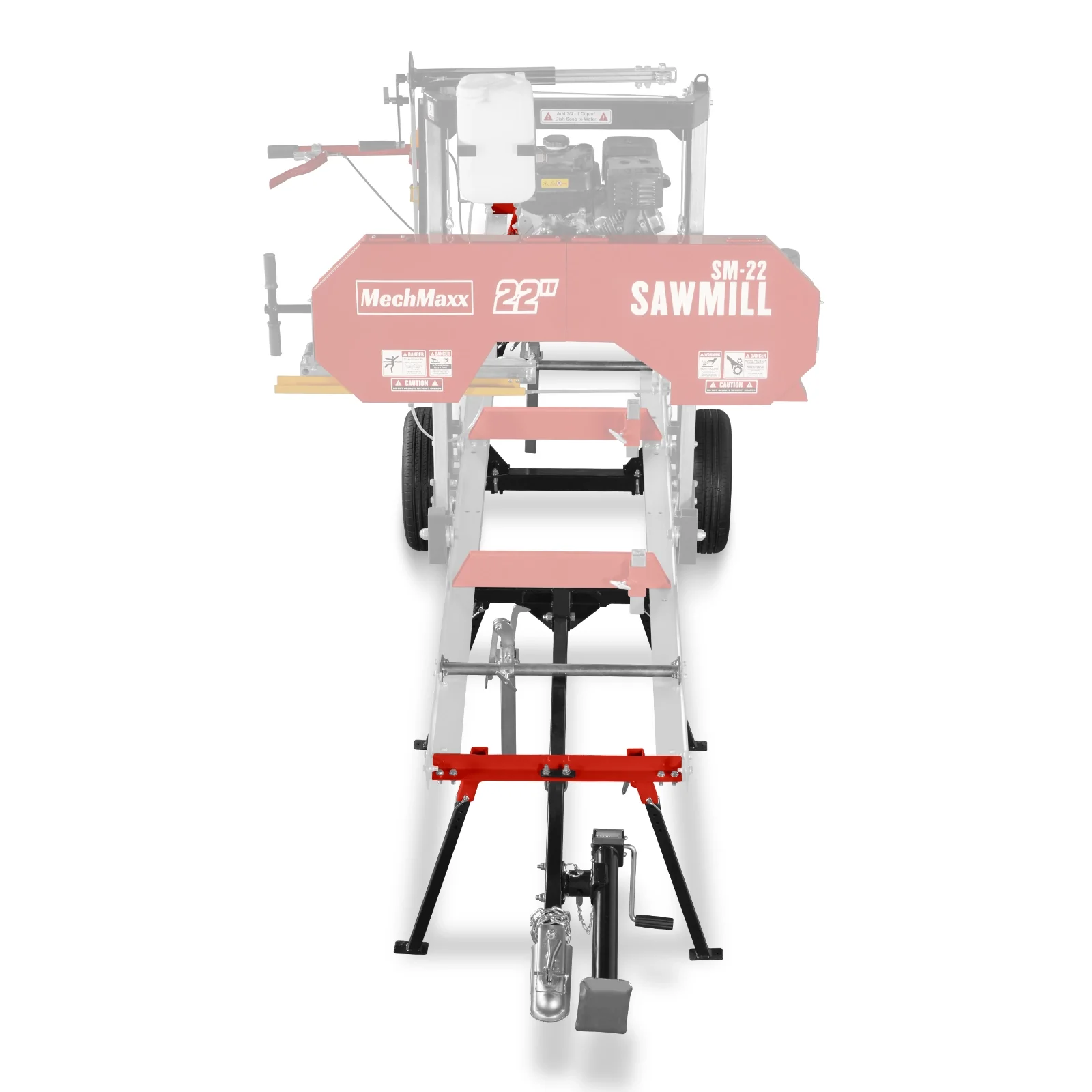 SM-22 Trailer Combo Kit for 13' Track Length Sawmill - Image 12