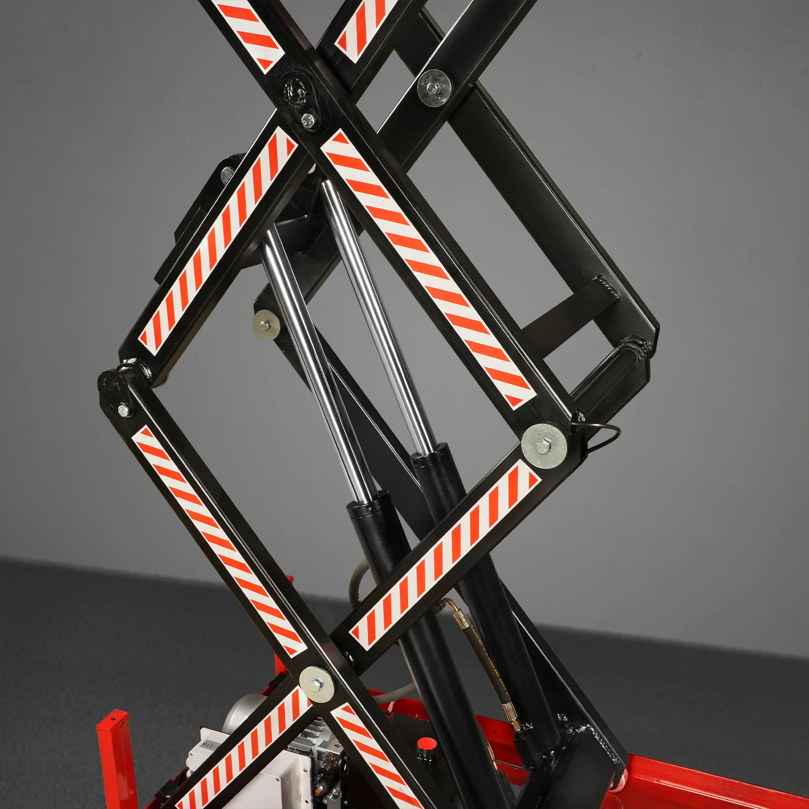 2200 lbs Capacity Stationary Electric Hydraulic Double Scissor Lift Table - 51.2" x 32.3" Platform,  70.1" Lift Height,  UL Certified Motor,  ELTD22 - Image 11