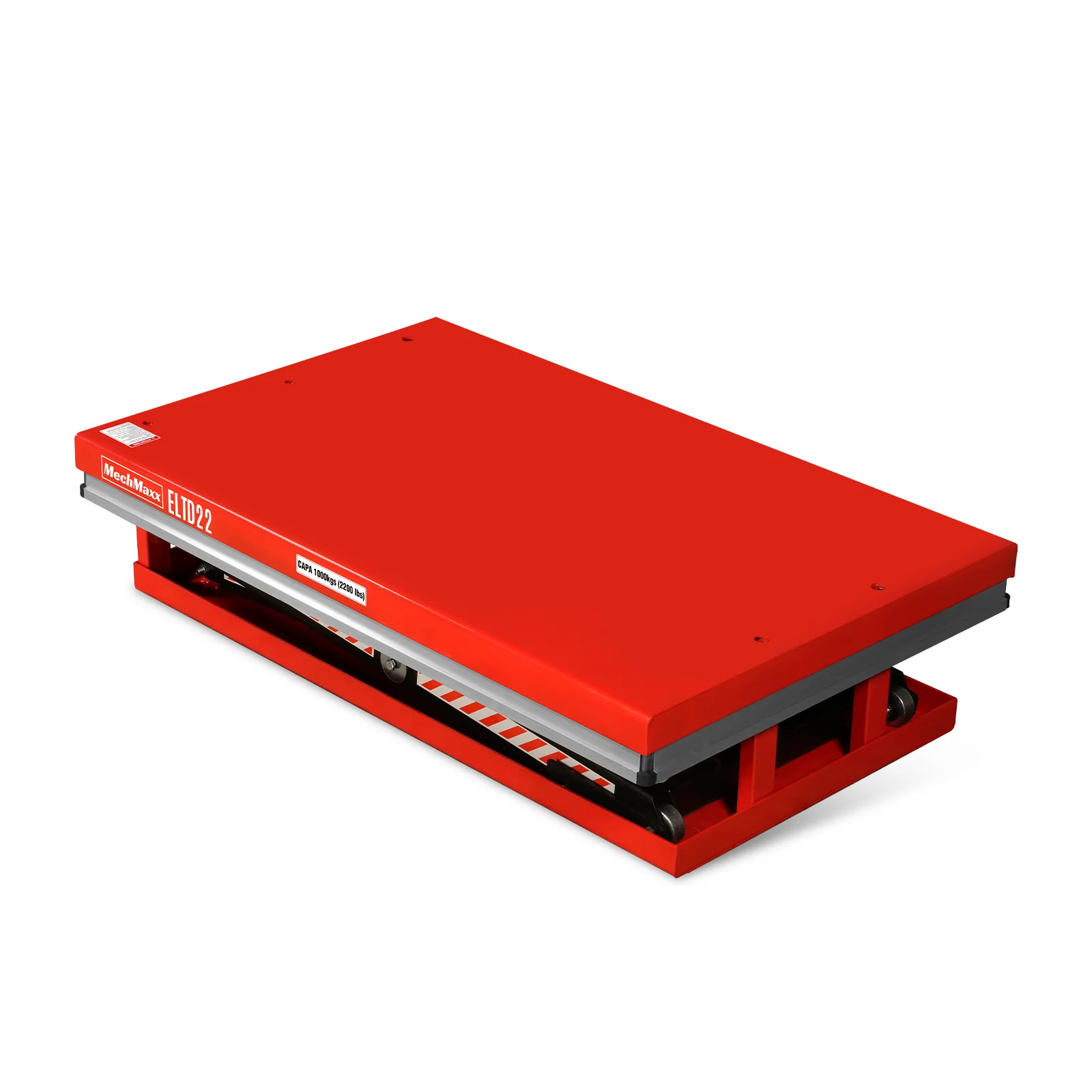 2200 lbs Capacity Stationary Electric Hydraulic Double Scissor Lift Table - 51.2" x 32.3" Platform,  70.1" Lift Height,  UL Certified Motor,  ELTD22 - Image 16