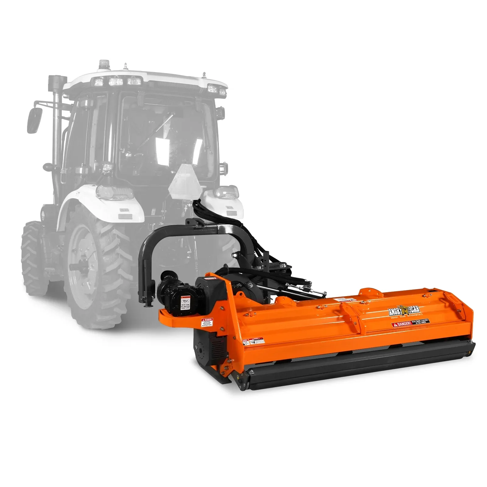 86" Heavy Duty 3Point Offset Ditch Bank Verge Flail Mower Italy CMR Gearbox,  90-120HP,  PTO Driven,  VBM86 - Image 2