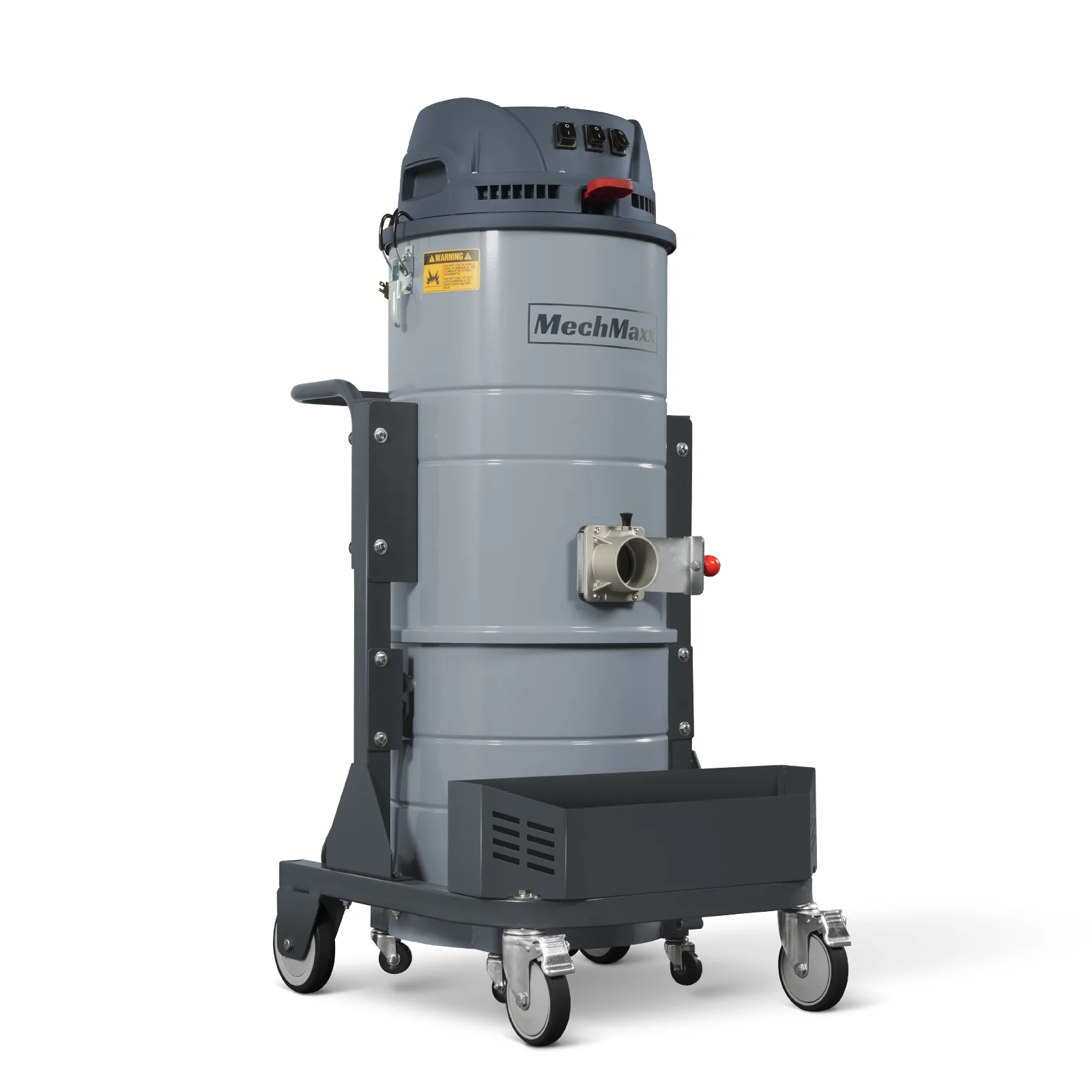 Industrial Wet/Dry Vacuum Cleaner with HEPA Filter Three Motor 3.3 HP 285 CFM 16 Gallon - 110V 1 Phase,  IVA3M - Image 21