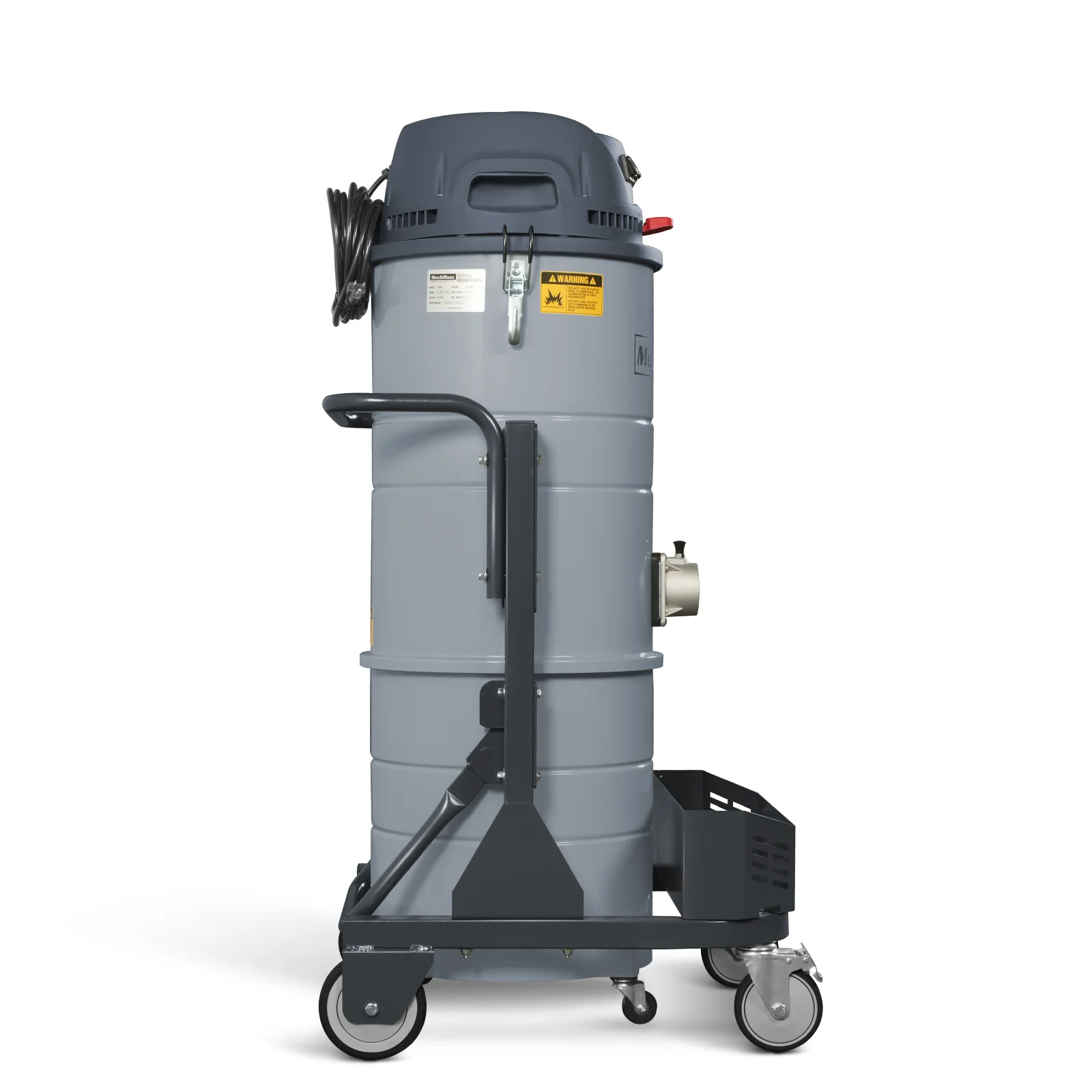 Industrial Wet/Dry Vacuum Cleaner with HEPA Filter Three Motor 3.3 HP 285 CFM 16 Gallon - 110V 1 Phase,  IVA3M - Image 22