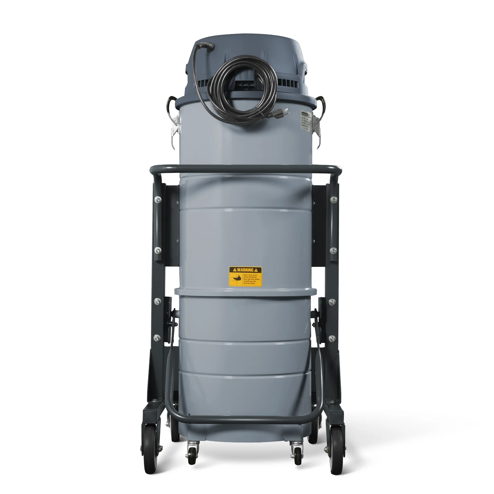 Industrial Wet/Dry Vacuum Cleaner with HEPA Filter Three Motor 3.3 HP 285 CFM 16 Gallon - 110V 1 Phase,  IVA3M - Image 24