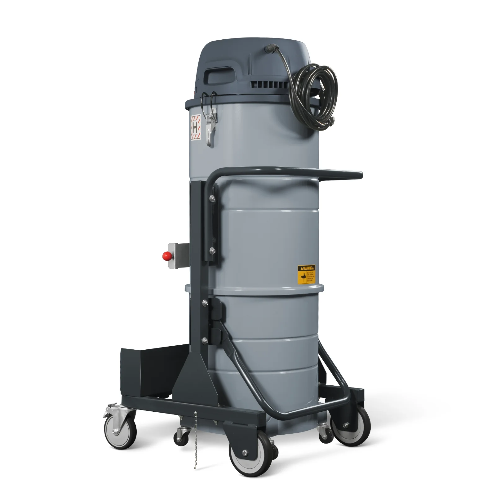 Industrial Wet/Dry Vacuum Cleaner with HEPA Filter Three Motor 3.3 HP 285 CFM 16 Gallon - 110V 1 Phase,  IVA3M - Image 25