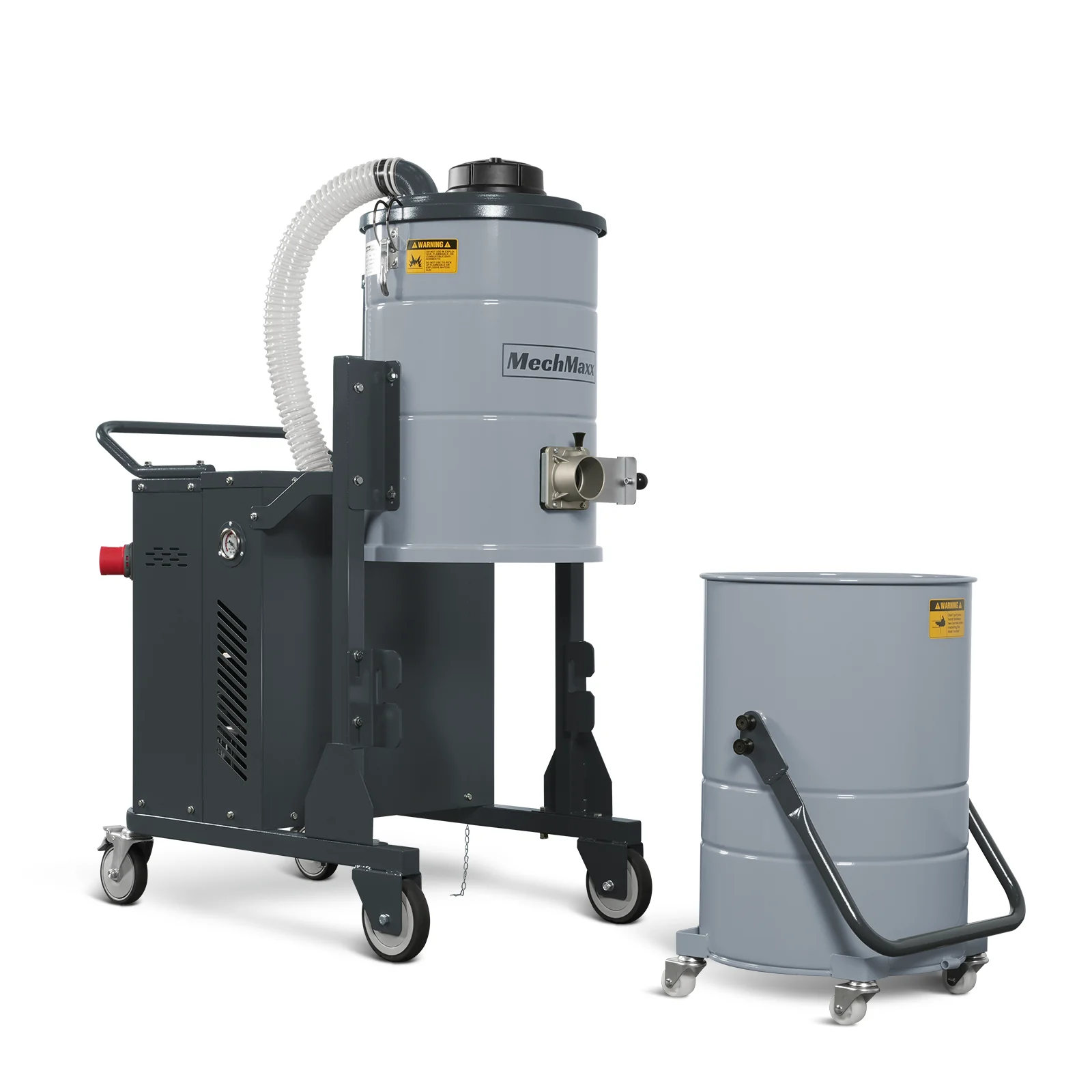 Industrial Wet/Dry Vacuum Cleaner with HEPA Filter Continuous Duty 8.6 HP 364 CFM 26.4 Gallon - 230V 3Phase,  IVB230 - Image 4