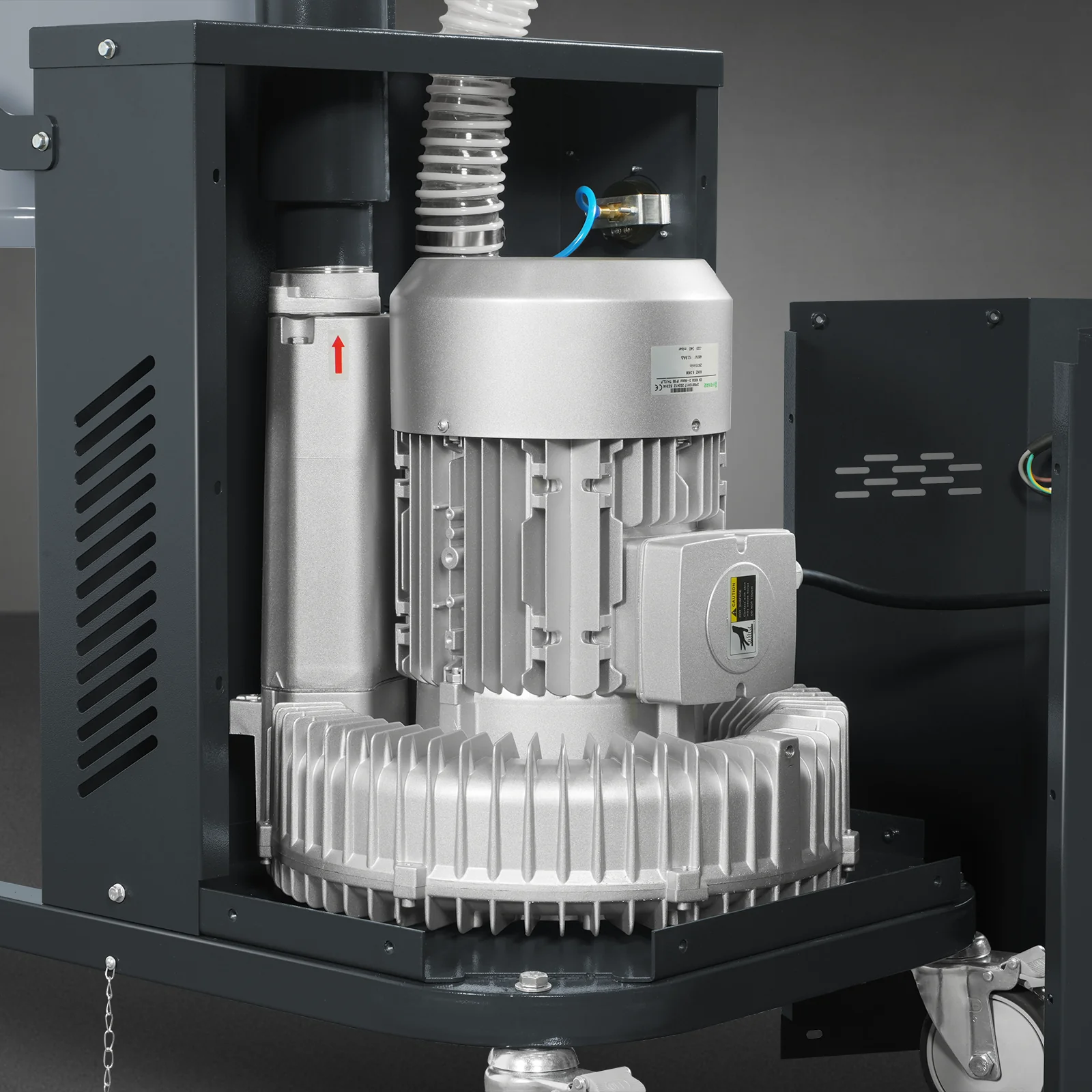 Industrial Wet/Dry Vacuum Cleaner with HEPA Filter Continuous Duty 8.6 HP 364 CFM 26.4 Gallon - 230V 3Phase,  IVB230 - Image 6