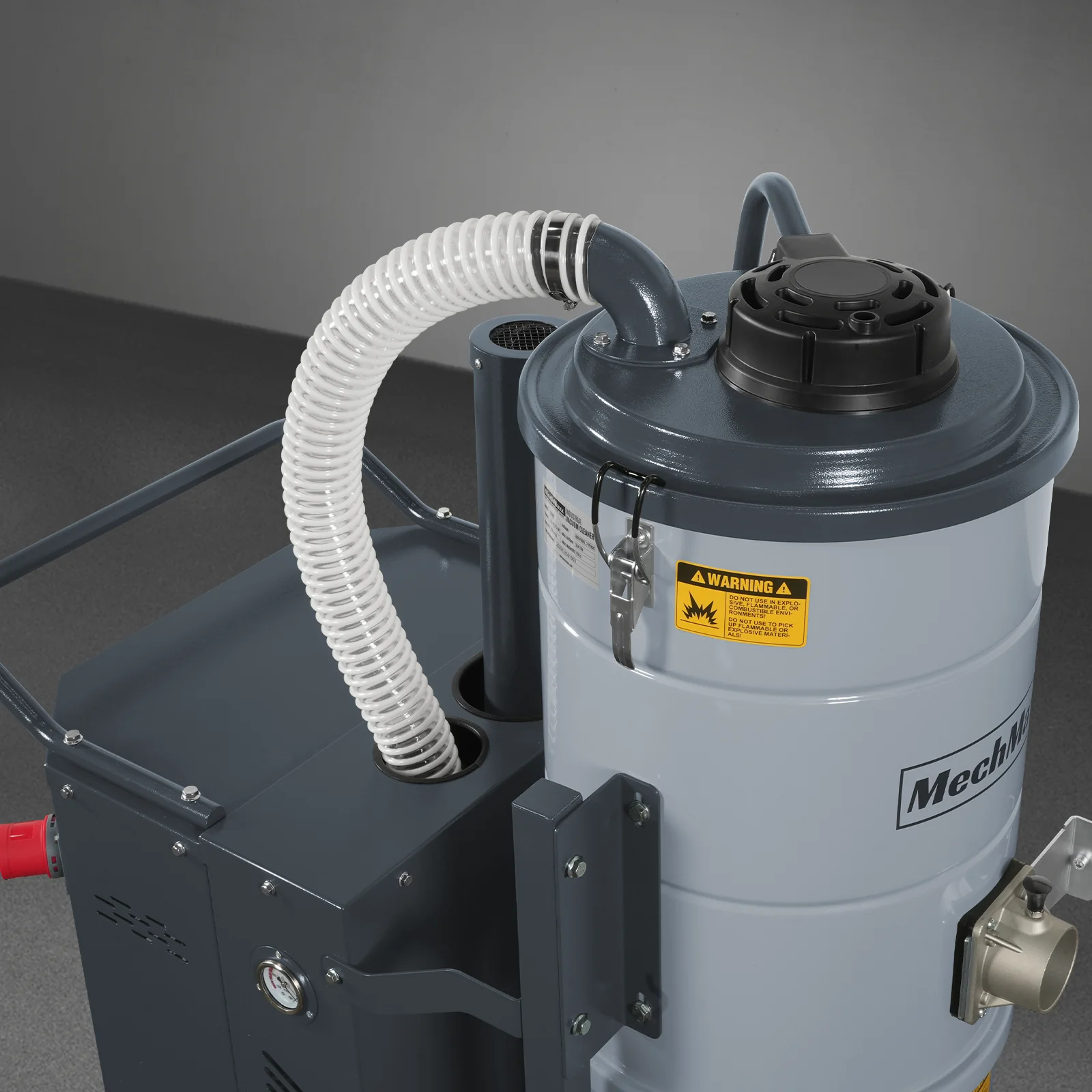 Industrial Wet/Dry Vacuum Cleaner with HEPA Filter Continuous Duty 8.6 HP 364 CFM 26.4 Gallon - 230V 3Phase,  IVB230 - Image 9