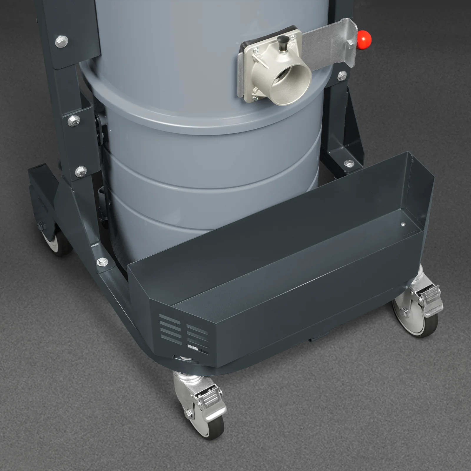 Industrial Wet/Dry Vacuum Cleaner with HEPA Filter Three Motor 3.3 HP 285 CFM 16 Gallon - 110V 1 Phase,  IVA3M - Image 6