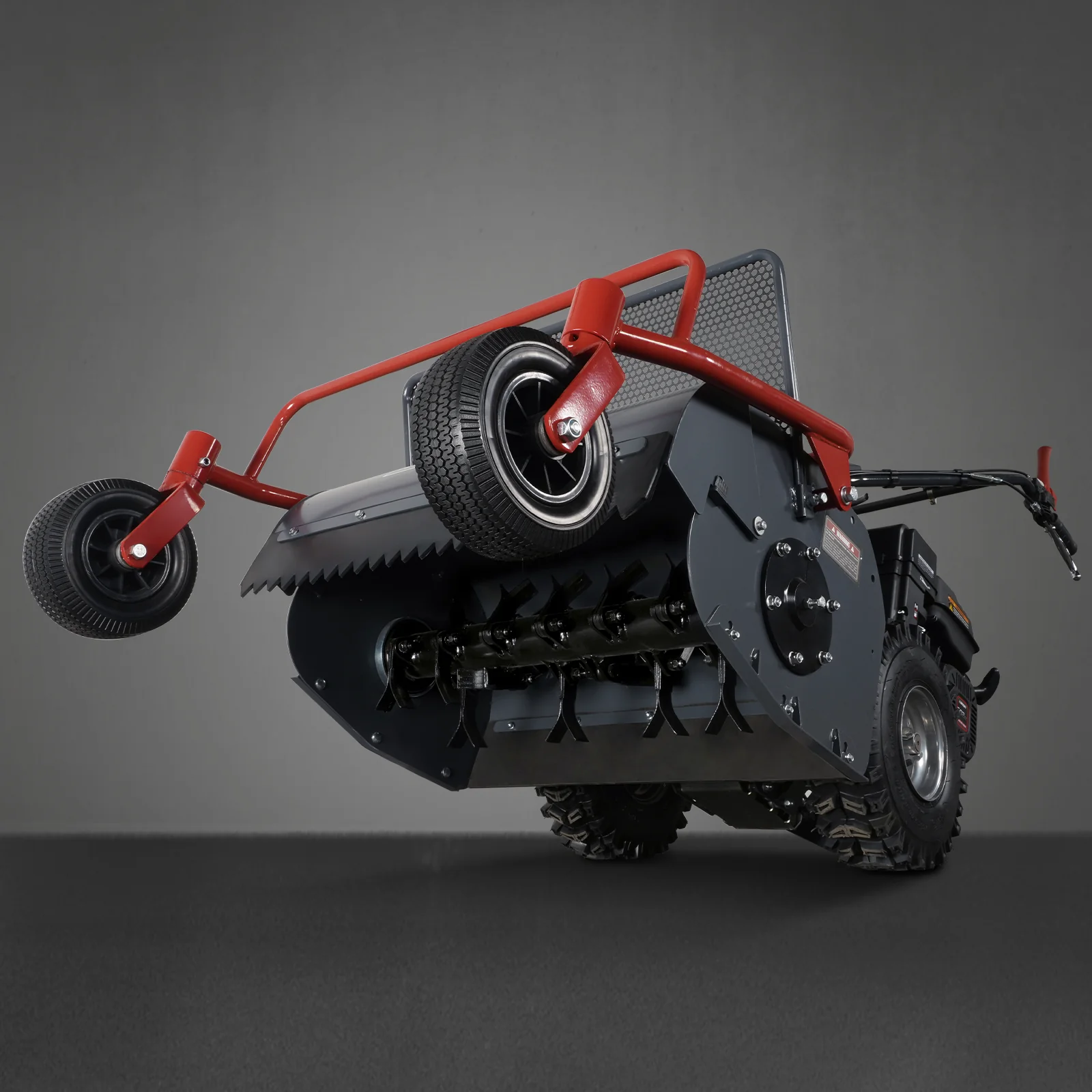 27" Walk Behind Flail Mower,  10HP 302cc,  Self-Propelled,  Wheeled,  Electric Start,  SFM27W - Image 13