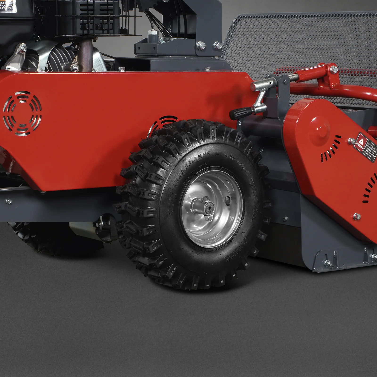 27" Walk Behind Flail Mower,  10HP 302cc,  Self-Propelled,  Wheeled,  Electric Start,  SFM27W - Image 16